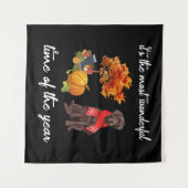 Tenture Amoureux des chiens | C'est le moment le plus merv (Devant (Horizontal))