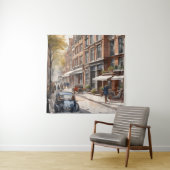 Tenture Amsterdam aquarelle (En situation)