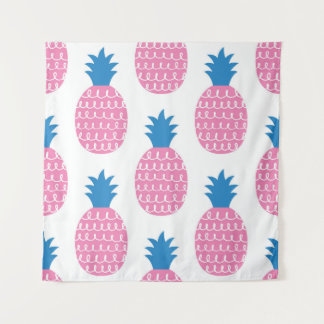 Tenture Amusant ananas, Design Vintage sans couture.
