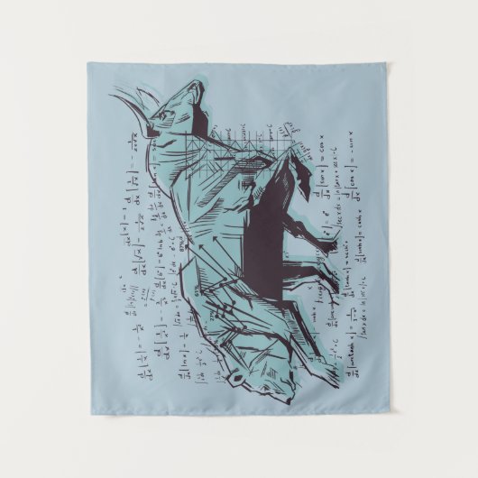 Tenture Analyse du marché Stock Finances (Devant)