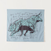 Tenture Analyse du marché Stock Finances (Devant (Horizontal))