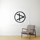 Tenture Anarchie (En situation (horizontale))