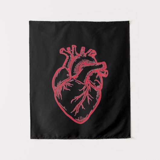 Tenture Anatomical Heart Valentine Shirt (Devant)