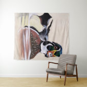 Tenture Anatra Mandarina (En situation (horizontale))