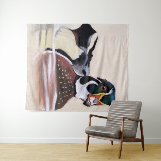 Tenture Anatra Mandarina (En situation (horizontale))