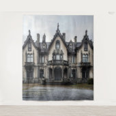 Tenture Ancien manoir gothique Photo Booth Prop fond (Devant)