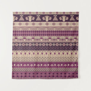 Tenture Ancien ornement égyptien Tribal sans couture motif