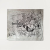 Tenture Anciens Aliens, Anubis (Devant (Horizontal))