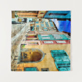 Tenture Ancient architecture art (Devant (Horizontal))