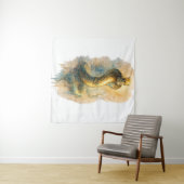 Tenture Ancient Egyptian Cobra Golden Uraeus Mythology (En situation (horizontale))