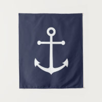Ancre bleue marine