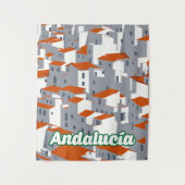 Tenture Andalucie 3 (Devant)