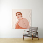 Tenture Andre the Giant (En situation)