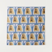 Tenture Ange Afghan Hound (Devant)