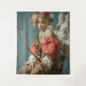 Tenture Ange Cupidon Vintage (Devant)