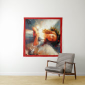 Tenture Ange de Noël 1 (En situation (horizontale))