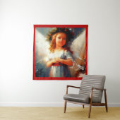 Tenture Ange de Noël 1 (En situation)