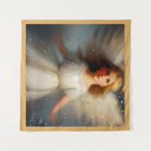 Tenture Ange de Noël 2 (Devant (Horizontal))