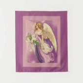 Tenture Ange vintage de Pâques (Devant)