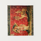 Tenture Anges et prostituée d'APOCALIPCE assis sur la (Devant)