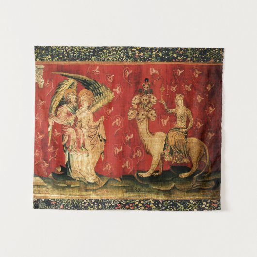 Tenture Anges et prostituée d'APOCALIPCE assis sur la (Devant (Horizontal))