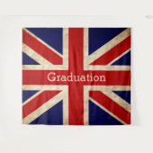 Tenture ANGLAIS Drapeau de l'Angleterre PATIENTE (Devant (Horizontal))