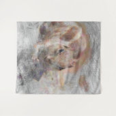 Tenture animal artistique chipmunk 2 (Devant (Horizontal))