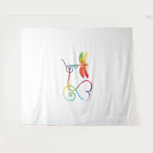 Tenture Animal dragonaire (Devant (Horizontal))