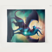 Tenture animal mystique (Devant (Horizontal))