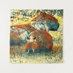 Tenture AnimalArt_Capybara_004
