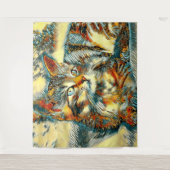 Tenture AnimalArt_Cat_015 (Devant)
