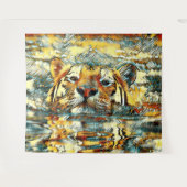 Tenture AnimalArt_Tiger_001 (Devant (Horizontal))
