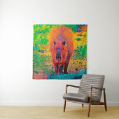 Tenture AnimalColor_Capybara_011 (En situation)