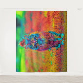 Tenture AnimalColor_Cat_002 (Devant)