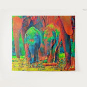 Tenture AnimalColor_Elephant_001 (Devant (Horizontal))