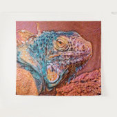 Tenture AnimalMix_Iguana_004 (Devant (Horizontal))