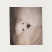 Tenture Animaux de bébés cutest | Golden Retriever Snuggle (Devant)