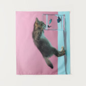 Tenture Animaux de bébés cutest | Kitten En regardant le b (Devant)