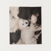 Tenture Animaux de bébés cutest | Pile de marionnettes (Devant)