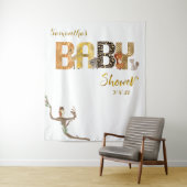 Tenture Animaux de la forêt Fond de décoration photo impre (En situation)