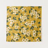 Tenture Animaux forestiers, masques, motif de virus. (Devant (Horizontal))