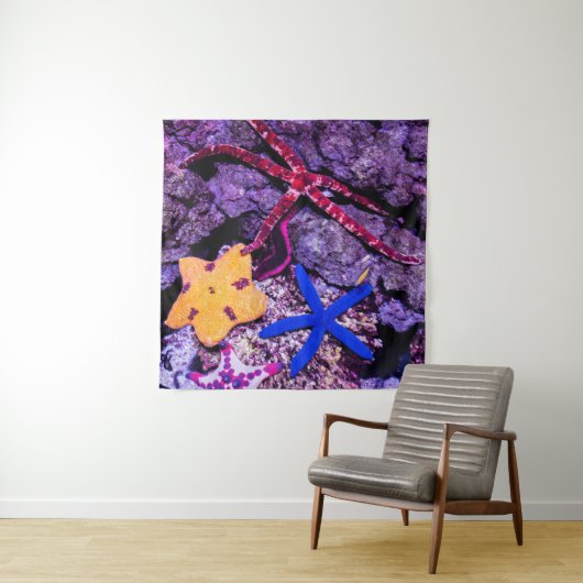 Tenture Animaux marins (En situation)