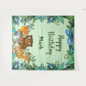 Tenture Animaux sauvages Forêt forestière Végétation Conte (Devant (Horizontal))