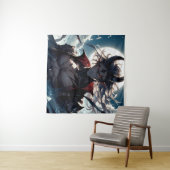 Tenture Anime Horreur (En situation (horizontale))