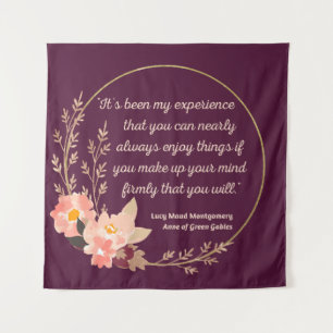 Tenture Anne Of Green Gables Citation I - Style mignon