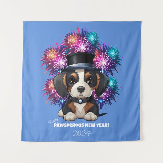 Tenture Année des bois ! (Devant)