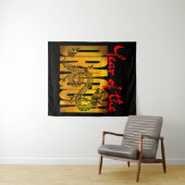 Tenture Année du Dragon (En situation (horizontale))