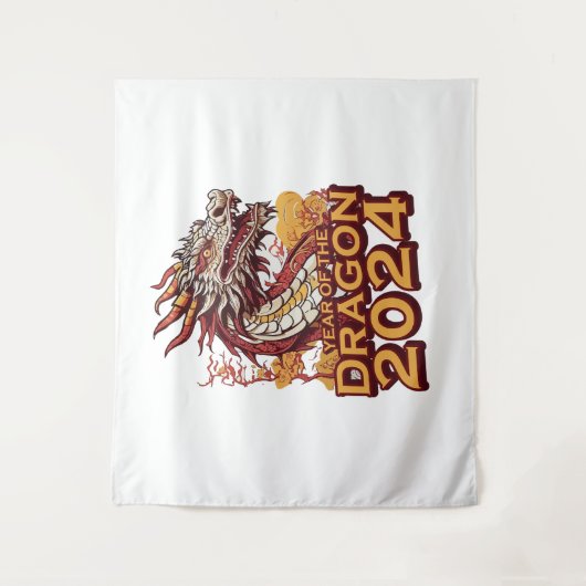Tenture Année du dragon 2024 (Devant)