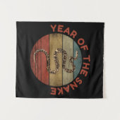 Tenture Année Du Serpent 2025 (Devant (Horizontal))
