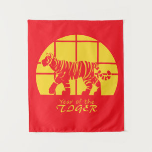 Tenture Année du tigre